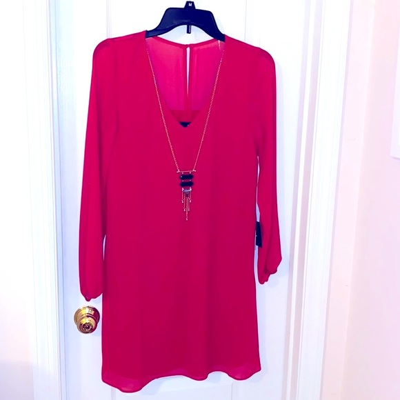 Cocktail Party Dress with Accessory Necklace Attached NWT Small - Picture 7 of 7